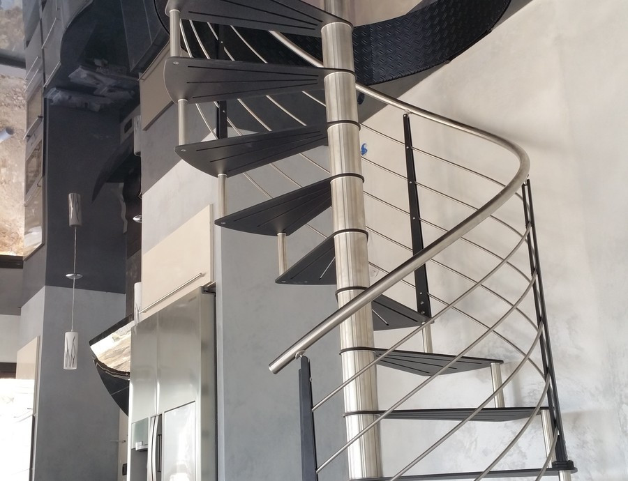 Escalier hélicoïdal FLO 160 INOX