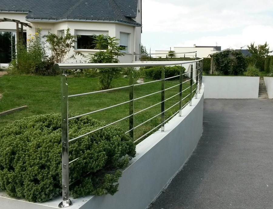 Garde-corps inox - Modèle 200